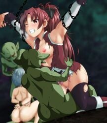2girls armpits arms_up ass big_ass big_boobs big_breasts big_butt big_tits blowjob boobs breasts butt completely_nude completely_nude_female female goblin goblin_male green-skinned_male green_body green_skin hourglass_figure huge_ass huge_boobs huge_breast huge_butt huge_tits large_ass large_boobs large_breasts large_butt large_tits long_hair long_hair_female m.i.y mahou_shoujo_madoka_magica massive_ass massive_boobs massive_breasts massive_butt massive_tits miki_sayaka monster_boy nipples no_bra no_panties nude nude_female ponytail sakura_kyouko thick_ass thick_butt thick_thighs thighs tits vagina vaginal_sex woman