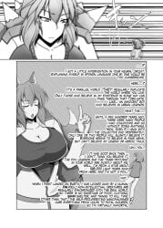 alien_girl doujinshi fox_ears fox_girl fox_tail giantess miniboy miniguy takaisen
