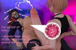 1boy 1boy1girl 1girl1boy 1girls 3d 3d_(artwork) akali azazel_(dont_bully) balls belly_bulge belly_inflation blender blender_(artwork) blender_(software) boobs_out breasts breasts_out clothed clothed_female clothed_male covered_mouth creampied cum cum_everywhere cum_in_pussy cum_in_womb cum_inside cumflated cumflation cumming cumming_in_pussy cumming_inside cumming_while_penetrating cumshot cumshot_after_pull_out cumshot_on_body curvy_female curvy_hips dark_red_hair dialogue dont_bully_(artist) excessive_cum face_mask female femboy femboy_on_female femboydom fertilization hat huge_balls huge_cock huge_testicles hung_femboy hyper_cum hyper_cum_inflation hyper_cumflation hyper_penis impossible_fit impossible_insertion impossible_penetration impregnation inflation k/da_akali k/da_all_out_series k/da_series large_balls large_breasts large_penis large_testicles league_of_legends light-skinned_female light-skinned_male light_skin long_ponytail male mask_over_mouth massive_cock massive_penis missionary missionary_position missionary_sex multiple_sperm_fertilization oversized_penis partially_clothed partially_clothed_female partially_clothed_male partially_nude partially_undressed penis ponytail pregnant pregnant_belly pregnant_female pussy sex stomach_bulge strawberry_blonde_hair testicles text thick_thighs vaginal_insertion vaginal_penetration vaginal_sex voluptuous voluptuous_female x-ray
