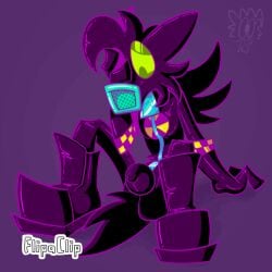 alien alien_humanoid animated anthro balls bondage boots bulge clothing electronic_arts footwear gas_mask genitals grox_(spore) humanoid jeremythegrox latex latex_clothing male mask maxis_(ea) orgasm_denial penis shoes simple_background solo spore_(game) tail zipper