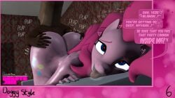 16:9 3d_(artwork) 4k absurd_res anthro ass big_butt biped dialogue digital_media_(artwork) dj_ballistic5 english_text equid equine female female_penetrated friendship_is_magic hair hasbro heart_eyes heart_symbol hi_res looking_pleasured male male/female male_penetrating mammal meddlingbee my_little_pony penetration pink_body pink_hair pinkie_pie_(mlp) sex speech_bubble text thick_thighs tongue tongue_out widescreen