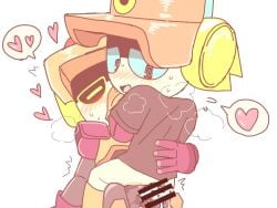 brawl_stars censored colored cum cum_inside incest larry_(brawl_stars) lawrie_(brawl_stars) male_only nmrsmari robot robot_boy sex t-shirt twins yaoi
