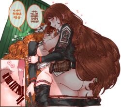 futanari ishmael_(limbus_company) limbus_company misang_ project_moon rodion_(limbus_company) tagme