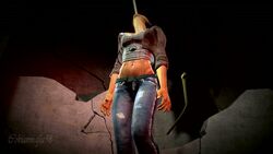 3d alyx_vance animated barnacle female half-life half-life_2 human rape source_filmmaker tentacle