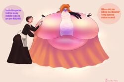 berry blueberry_inflation edwardian fat inflation maid queen rolling royalty swelling victorian victorian_dress