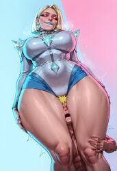 1boy 1boy1girl 1girls 3d ai_generated big_ass big_breasts big_thighs blonde_female blonde_hair blue_eyes breasts bust busty chest curvaceous curvy curvy_figure digital_media_(artwork) emma_frost emma_frost_(marvel_rivals) female femdom headscissor hellfire_club hips hourglass_figure huge_ass huge_breasts huge_thighs large_ass large_breasts large_thighs legs light-skinned_female light-skinned_male light_skin looking_pleasured loraae_(ai) male male/female malesub marvel marvel_comics marvel_rivals mature mature_female mature_male mutant mutant_(marvel) slim_waist straight thick thick_hips thick_legs thick_thighs thighs voluptuous waist white_queen wide_hips wide_thighs x-men