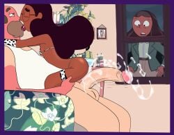 age_difference connie_maheswaran cosplay cowgirl_position cum cum_in_pussy cum_inside greg_universe netorare ntr priyanka_maheswaran steven_universe