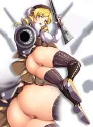 1girl 1girls ass big_ass big_butt blonde blonde_female blonde_hair blonde_hair_female butt female female_only huge_ass huge_butt large_ass large_butt m.i.y magical_girl mahou_shoujo_madoka_magica massive_ass massive_butt thick_ass thick_butt thick_thighs thighs tomoe_mami