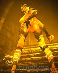 3d 3d_(artwork) 3d_model 3d_render flame_atronach oblivion quintypa sfm tagme