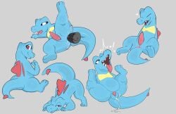 absurd_res anal anal_sex animal_genitalia anthro anthro_penetrated anus biped blue_body blue_tail closed_eyes closed_smile cometdragonite duo erection generation_2_pokemon genital_slit genitals heart_symbol hi_res looking_at_viewer male male/male male_penetrated male_penetrating male_penetrating_male mouth_closed multicolored_body nintendo penetration penile penile_penetration penis pokemon pokemon_(species) red_body red_eyes sex smile tail teeth tongue tongue_out totodile