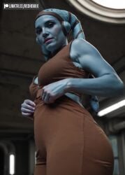 aayla_secura ai_assisted ai_generated ass ass_focus redhenxx shaking_ass shaking_butt sheer_clothing star_wars tagme twi'lek video