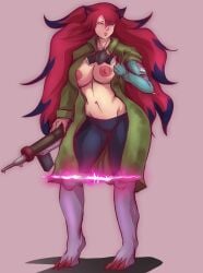 artist_request dieselpunk humanization illusion respirator tagme zoroark