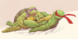 baraqueen brothers donatello duo forked_tongue furry furry_only gay incest male oral penis piercing raphael reptile scalie sibling teenage_mutant_ninja_turtles tongue tongue_out tongue_piercing turtle