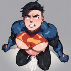 1boy 1male ai_generated conner_kent gay solo superboy superboy_(conner_kent) tagme twink young_justice