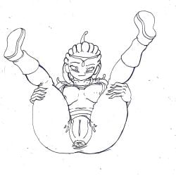 dragon_ball dragon_ball_xenoverse dragon_ball_xenoverse_2 female female_majin female_majin_buu majin xenoverse