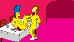 marge_simpson ned_flanders pele_amarela sex the_simpsons tv