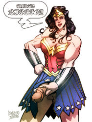 dc_comics futa_only futanari intersex kaizen2582 muscular_futanari skirt tagme wonder_woman wonder_woman_(series)