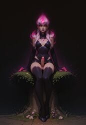 ai_generated blindparty evelynn futanari league_of_legends penis solo_futa