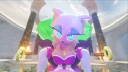 anthro anthro_penetrated big_ass big_breasts clothed_sex cowgirl_position furry manwiththemole pov rouge_the_bat sonic_(series) sonic_the_hedgehog_(series) tagme vaginal_penetration video