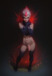 ai_generated blindparty evelynn futanari league_of_legends penis