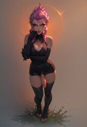 ai_generated blindparty evelynn futanari league_of_legends penis