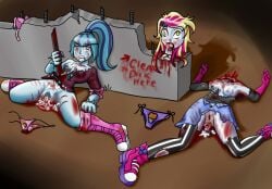 cum_in_pussy cum_inside death decapitation derpy_hooves duo equestria_girls equine_humanoid female_death friendship_is_magic gore guro hasbro humanoid impalement mawly_maws mind_break my_little_pony nude panties rape snuff sonata_dusk torn_clothes