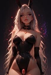 ai_generated blindparty futanari nudity penis white_hair