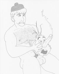 cum cumshot disney frozen_(film) gay huge_cock human joonocum kristoff_(frozen) male male_only monochrome multiple_males olaf_(frozen) penis sketch snowman testicles yaoi