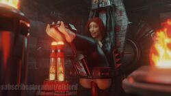 anal anal_sex black_widow_(marvel) black_widow_(movie) bondage elklordart foot_torture sole_roasting tagme video