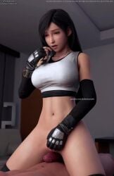 3d 3d_animation animated belly big_breasts bottomless crop_top darkbahamuth female final_fantasy final_fantasy_vii grinding loop pussyjob riding riding_penis tagme tifa_lockhart video