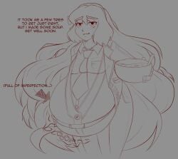 bbw belly female ishmael_(limbus_company) limbus_company liu_association_(identity)_(project_moon) mainmangunch obese project_moon soup weight_gain