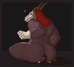anal anthro anus ass big_anus big_butt blush blush_lines bodily_fluids bone clothing deep_rimming demon digital_media_(artwork) duo elias_ainsworth facesitting gloves gloves_only handwear handwear_only hi_res horn huge_butt larger_male looking_back male male/male male_facesitting_male male_rimmed male_rimming_male monster mostly_nude nude oral puffy_anus rear_view red_eyes rimming rimming_male sergal sex sillywerwolf simple_background sitting_on_another size_difference skull skull_head smaller_anthro smaller_male sweat sweatdrop sweaty_anus tail veil wide_hips