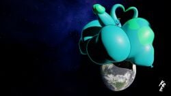 16:9 2_tails 3_toes 3d_(artwork) alien alien_humanoid animal_humanoid anthro ass balls big_balls big_butt big_penis biped bottom_heavy bottomless clothed clothing cosmic_background digital_media_(artwork) earth embarrassed erection eyebrows eyestalks feet fingers floating_eyebrows gastropod gastropod_humanoid genitals gesture giga green_eyes green_markings hand_behind_head heart_gesture hi_res hoodie hoodie_only huge_balls huge_butt huge_cock huge_hips huge_thighs humanoid hyper hyper_balls hyper_butt hyper_genitalia hyper_penis kuiperkyper kyper_veldyn_(kuiperkyper) long_neck looking_away macro macro_focus male markings mollusk mollusk_humanoid multi_tail penis planet raised_eyebrows sitting_on_planet smile solo space tail tail_gesture teal_body terra_macro thick_thighs toes topwear topwear_only wide_hips widescreen yellow_sclera