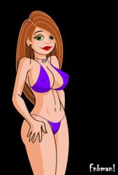 bikini disney female female_only fnbman human kim_possible kimberly_ann_possible large_breasts solo