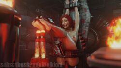 anal anal_sex black_widow_(marvel) black_widow_(movie) bondage elklordart foot_fetish foot_torture sole_roasting tagme video