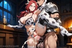 1girls ai_generated angry angry_expression angry_face animal_ears big_ass big_balls big_breasts big_butt big_penis bitch_(shield_hero) clothed covered_in_cum cow_ears cow_horns cow_print cow_print_bikini cow_print_gloves cow_print_lingerie cow_print_thighhighs creamhorseai cum cum_covered cum_drip cum_in_mouth cum_in_pussy cum_inside cum_on_body cum_on_breasts cum_on_face curvy curvy_female curvy_figure equine_penis excessive_cum eyelashes fake_animal_ears female from_behind from_behind_position gloves green_eyes high_resolution highres horny horny_female horsecock horsecock_on_humanoid huge_balls huge_breasts huge_cock hyper_balls large_insertion leg_grab leg_up light-skinned_female light-skinned_male lingerie long_hair male male/female malty_s_melromarc milf mommy ponytail red_hair red_hair seductive standing standing_sex stockings tate_no_yuusha_no_nariagari testicles the_rising_of_the_shield_hero thin_waist vaginal_penetration vaginal_penetration vaginal_sex voluptuous voluptuous_female wide_hips