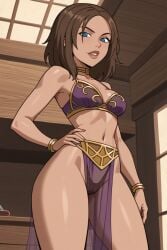 ai_generated bonnie_rockwaller kim_possible slave slave_leia_(cosplay)