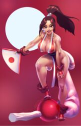mai shiranui from fatal fury by negarobo