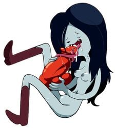 adventure_time cartoon_network cow_and_chicken crossover marceline the_red_guy zone