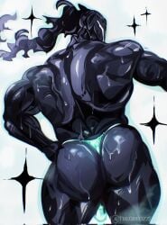 ass ass_focus bara big_ass big_butt black_skin bubble_ass bubble_butt cookie_run cookie_run_kingdom dat_ass dat_butt fat_ass fat_butt gay huge_ass huge_butt large_ass large_butt male male_only muscular muscular_male round_ass round_butt showing_ass silent_salt_cookie the0reozz thick_ass thick_butt thong