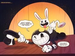 anal bendy bendy_and_the_ink_machine clowndevil gay non-human non-human_head non-human_only sex tagme toony