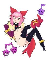 brawl_stars game game_character melodie_(brawl_stars) pink_hair