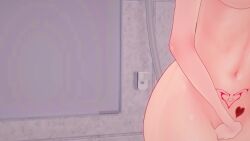 1girls 3d_animation animated bathroom big_breasts breasts breasts_out busty child_bearing_hips female female_masturbation female_only frostmistgg game_cg goth_gasp(game) koikatsu large_breasts masturbation mia_williams(goth_gasp) navel nipples purple_hair shiny_skin shower shower_masturbation solo standing_masturbation tagme tattoos tits_out toned touching_pussy touching_self video voluptuous
