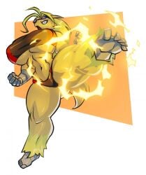 1girls 2010s 2015 5_fingers 5_toes angry anthro anthro_female anthro_only areola_outline athletic_body athletic_female avian avian_female barefoot beak big_breasts bigdad bird black_topwear black_underwear blonde_female blonde_hair blue_goggles breasts butt_visible_through_thighs cleavage clenched_fists countershade_legs countershading curvaceous_figure curvy curvy_female electric_shock electricity facial_expression fate_valentine female female_focus female_only fighter_pose fit fit_female generation_3_pokemon glistening_hair goggles grey_eyes headwear hi_res hourglass_figure huge_breasts humanoid kick kicking long_hair long_tail messy_hair navel nintendo non-mammal_breasts on_one_leg open_eyes open_mouth orange_arms orange_body orange_feathers orange_legs orange_tail pokemon pokemon_(species) raising_leg scutes simple_background standing striped_topwear striped_underwear tail thick_legs thick_thighs three-quarter_portrait three-quarter_view topwear underboob underwear yellow_feathers yellow_hair