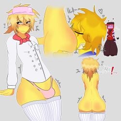 1boy 1girls 1other anilingus areolae ass ass_focus background_character balls big_ass bulge cake_elliot_(forsaken) duo elliot_(forsaken) elliot_(work_at_a_pizza_place) forsaken_(roblox) fully_clothed_female high_socks male motion_lines no_pants noob_(forsaken) noob_(roblox) partially_clothed penis rimjob roblox roblox_game robloxian self_upload solo_focus sug4rrk1ttyy tagme thighhighs thighs topless veeronica veiny_penis white_clothing