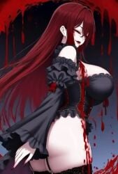ai_generated animated big_ass big_breasts monster_girl tagme vampire vampire_girl video