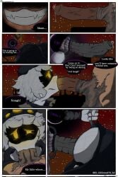 1boy 1femboy 2futas anal anal_sex ass balls ballsack cock comic cyn_(murder_drones) cyntessa dialogue dick el_godoned78_xd female futa_on_male futanari huge_ass huge_cock intersex looking_at_viewer male male_sucking_futa masturbation murder_drones n_(murder_drones) n_gets_fucked oral oral_penetration oral_sex panels penis repost robot robot_girl robot_humanoid sex uzi_(murder_drones) uzi_fucks_n vein veins veiny veiny_penis