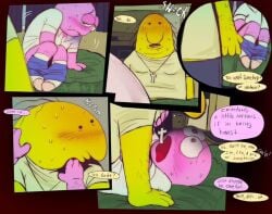 charlie_(smiling_friends) gay helping_hand ickylitta pim_(smiling_friends) smiling_friends