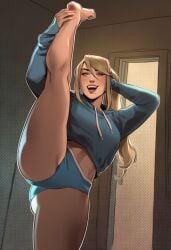 1girls ai_generated ass big_ass big_breasts big_thighs blonde_female blonde_hair breasts casual casual_clothes clothing curvaceous curvy curvy_figure digital_media_(artwork) female hips hourglass_figure huge_ass huge_breasts huge_thighs jacket large_ass large_breasts large_thighs legs light-skinned_female light_skin mature mature_female metroid nintendo phophopho samus_aran slim_waist thick thick_hips thick_legs thick_thighs thighs voluptuous waist wide_hips