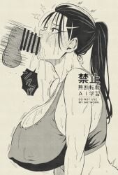 1boy1girl balls ballsack big_balls big_breasts big_penis black_hair blowjob blowjob_only blue_lock breasts breasts_bigger_than_head breasts_bigger_than_torso crying cum cum_dripping_from_mouth cum_on_breasts cum_out_mouth cute cute_face deepthroat face_fucking faceless_male fellatio genderswap_(mtf) huge_breasts male/female nipple_bulge oral oral_penetration oral_sex penis_in_mouth ponytail precum rule_63 sex sexy sexy_body shouei_barou sports_bra sucking_penis takimaro07 tears tears_of_pain throat_fuck uncolored